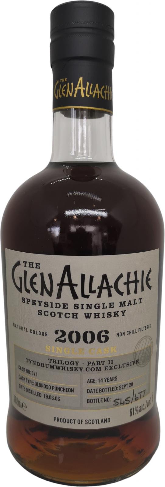 GlenAllachie Trilogy Part II